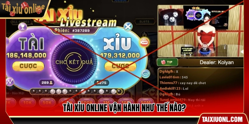 Cách thức hoạt động của hệ thống tài xỉu trực tuyến