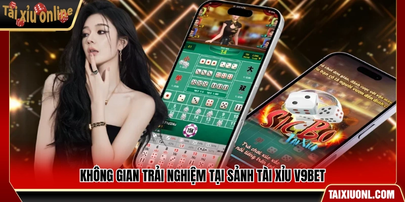 Môi trường chơi tài xỉu được thiết kế trực quan